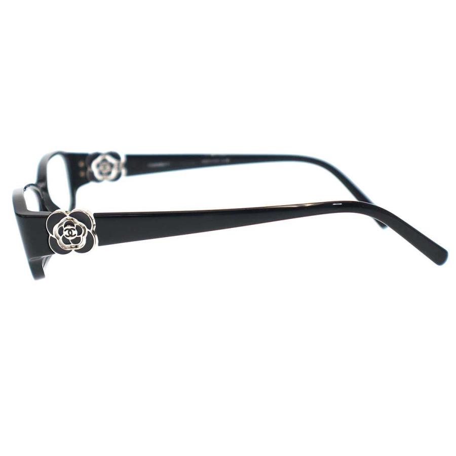 美品 シャネル メガネ 3131 ココマーク カメリア　ケース付き CHANEL（シャネル） ココマークカメリア アイウェア メガネ 3131