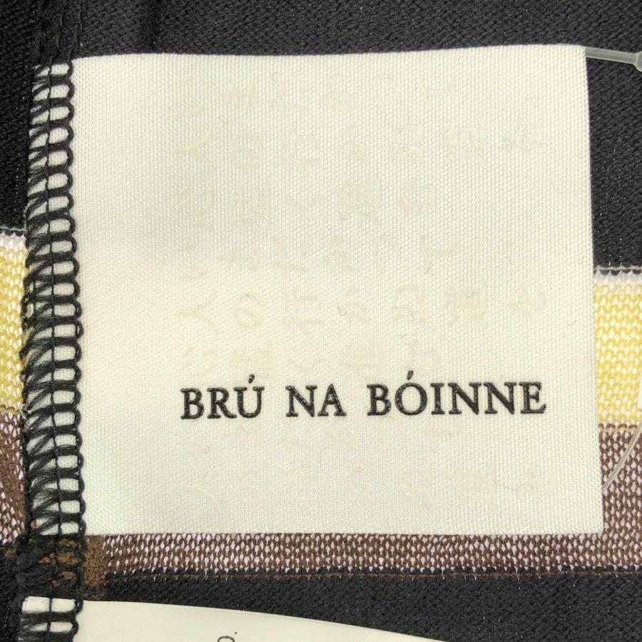 BRU NA BOINNE ブルーナボイン 21SS ボーダーニットTシャツ 8321