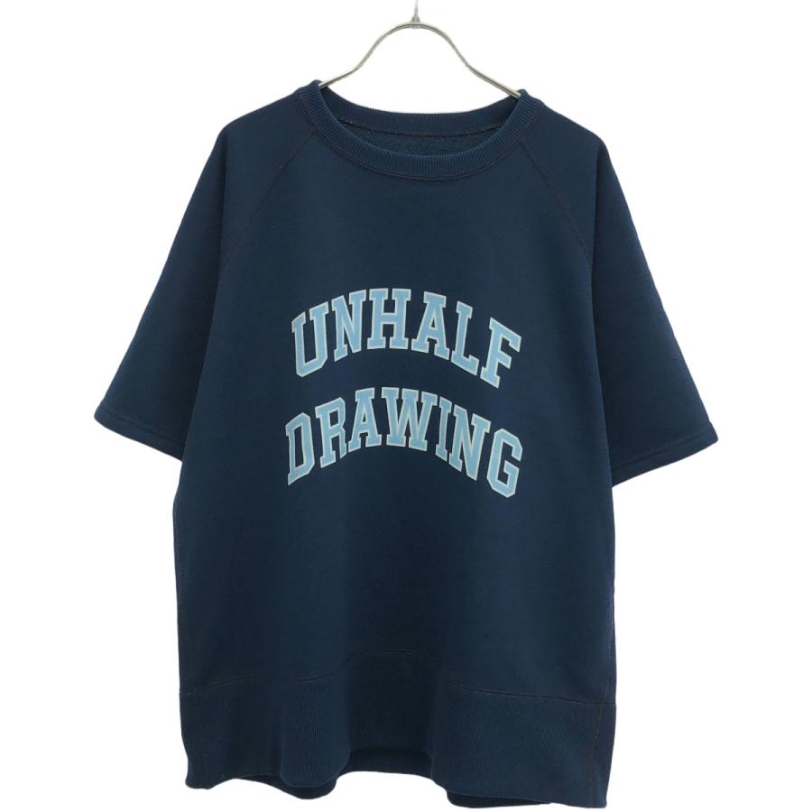 emmi UNHALFDRAWING アンハーフドローイング Sweat Half Sleeve ハーフ 