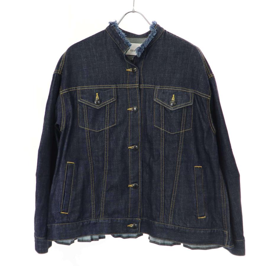 ジャケット・アウター EZUMi BACK PLEATS DENIM JACKET EZUMi（エズミ） JAPAN DENIM BACK PLEATS DENIM JACKET バック