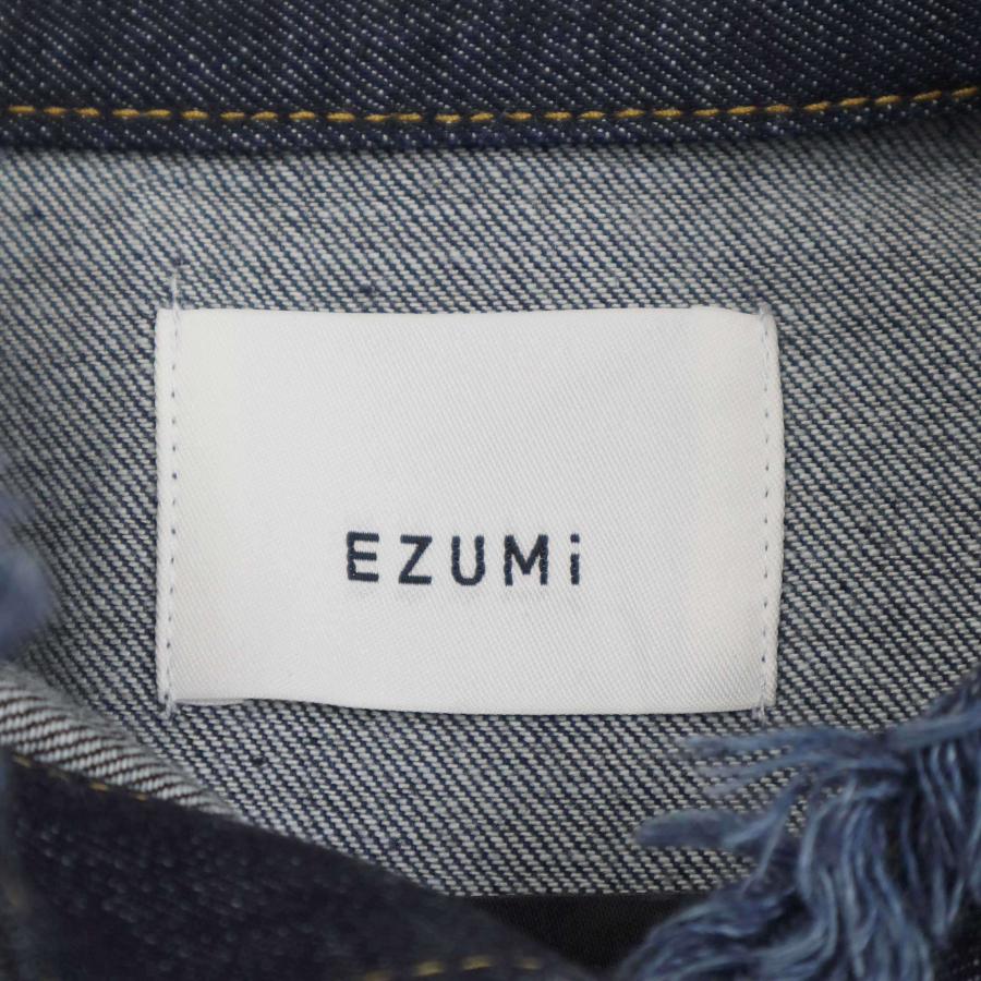 EZUMi（エズミ） JAPAN DENIM BACK PLEATS DENIM JACKET バック