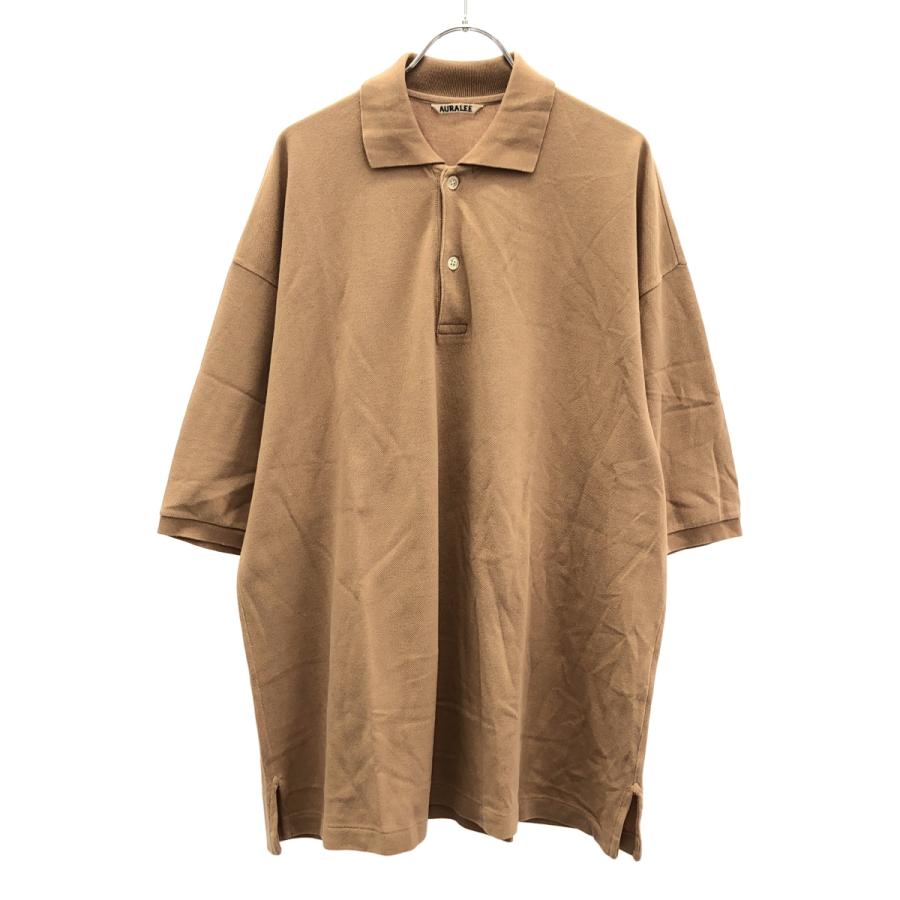 AURALEE オーラリー SUPER SOFT PIQUE BIG POLO スーパーソフト
