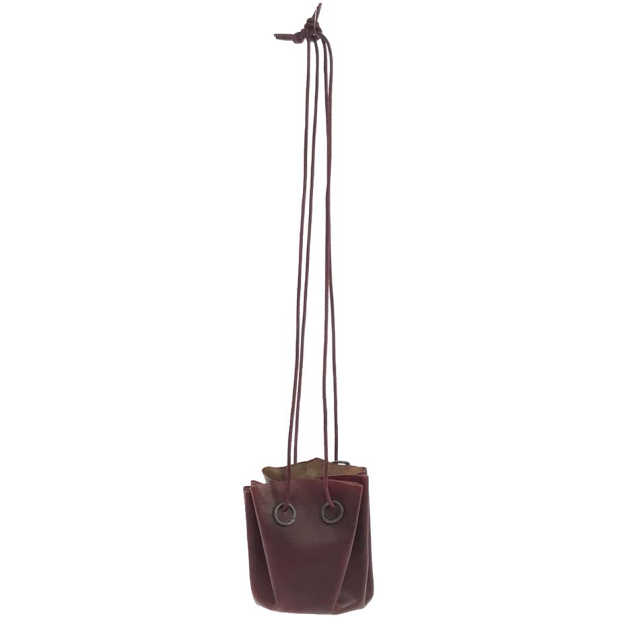 tagliovivo タリオヴィヴォ CASPER BAG レザーショルダーバッグ レッド 