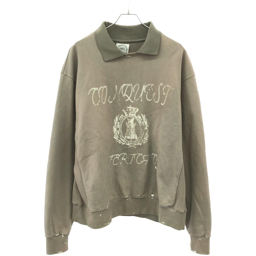 SOMEIT（サミット） 23AW C.J Vintage Sweat Polo Shirts ヴィンテージ 