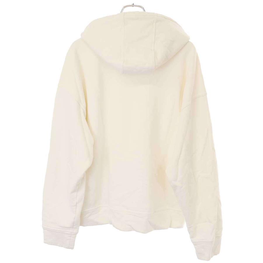 JIL SANDER + ジルサンダープラス 22AW ロゴプリント プルオーバースウェットパーカー フーディー ホワイト J47GU0002 J45050 org.jpg