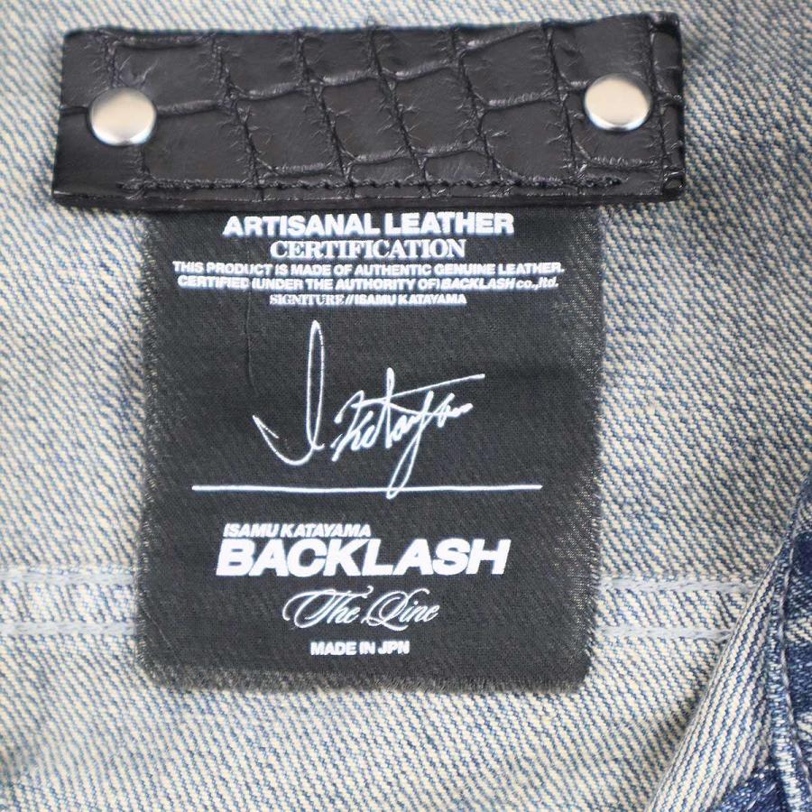 BACKLASH THE LINE バックラッシュザライン ヴィンテージ加工パイソン
