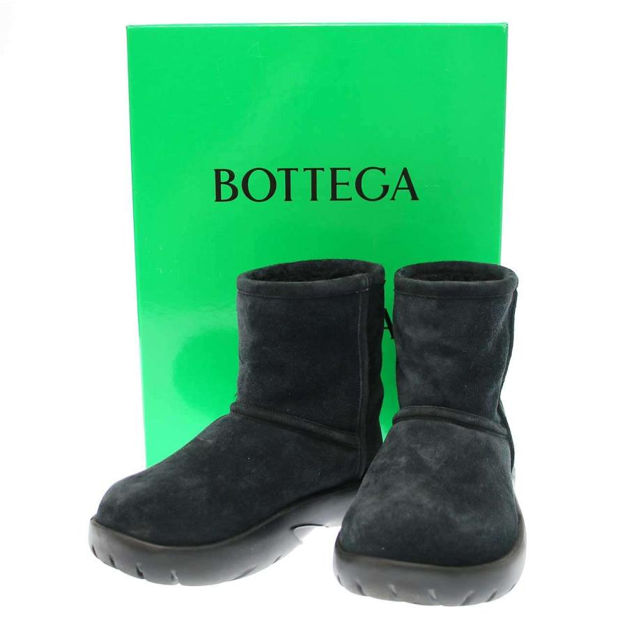 Bottega Veneta ムートンブーツ BOTTEGA VENETA ボッテガヴェネタ ムートン スナップ アンクル