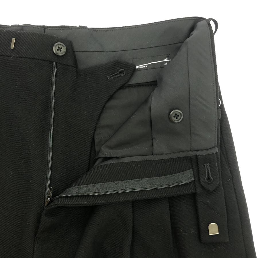 LAD MUSICIAN ラッドミュージシャン 18AW 2TUCK WIDE SLACKS 2 LAD MUSICIAN ラッドミュージシャン 18AW 2TUCK WIDE SLACKS 2