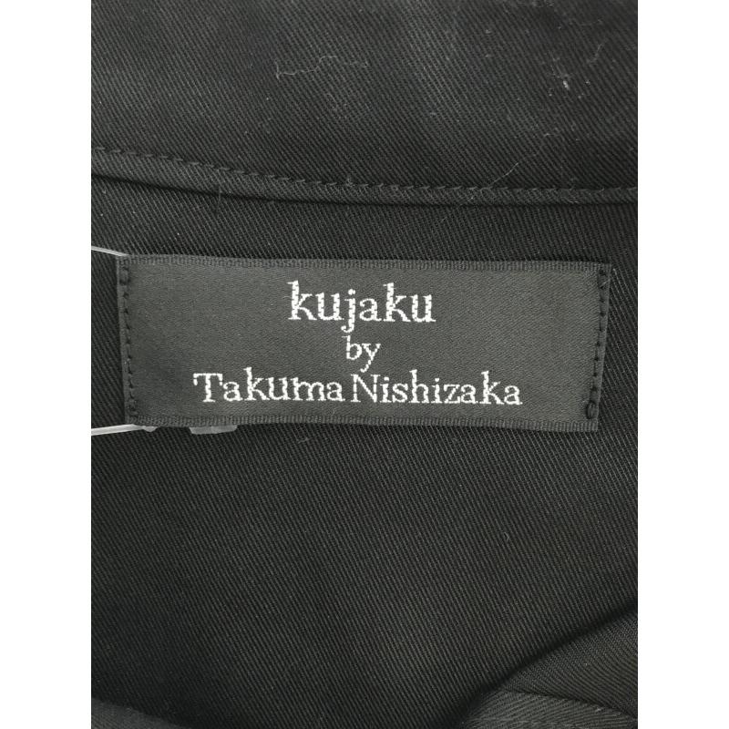 kujaku by Takuma Nishizaka クジャク テンセル ロングシャツ ブラック 