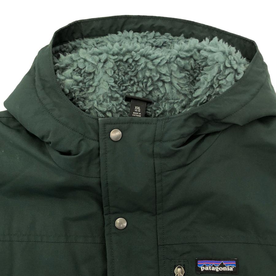 Patagonia パタゴニア キッズ/ボーイズ 裏ボアナイロンジャケット 68460FA23 グリーン XXL patagonia（パタゴニア） キッズ/ボーイズ 裏ボアナイロンジャケット