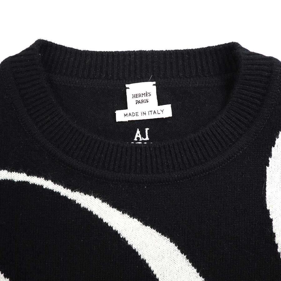 美品 22aw HERMES ウール カシミヤ ニット セーター 朝の散歩 38 美品 22aw HERMES ウール カシミヤ ニット セーター 朝の散歩 38