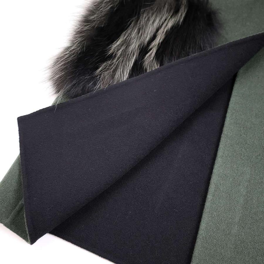FENDI フェンディ 18AW フォックスファーポケットケープコート FENDI フェンディ 18AW フォックスファーポケットケープコート