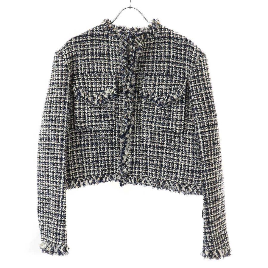 sacai サカイ 24AW Tweed Jacket&Tweed Skirt セットアップ 24-07441