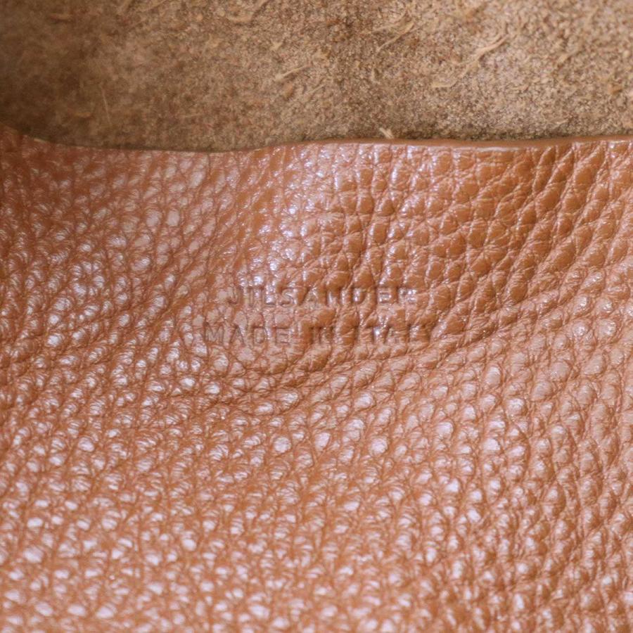 JIL SANDER ジルサンダー XIAO BAG レザートートバッグ ブラウン - IT9ZCQXBEF2V_5