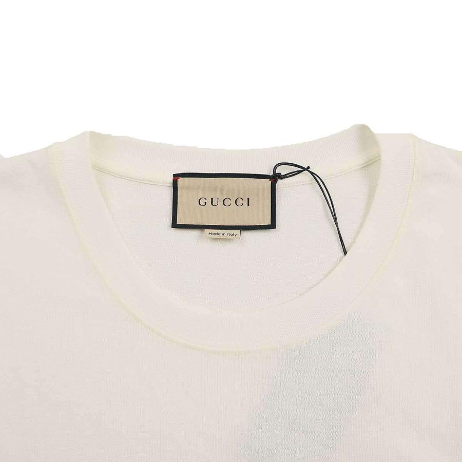 GUCCI グッチ 23AW エンブロイダリーロゴTシャツ 616036 XJFZA