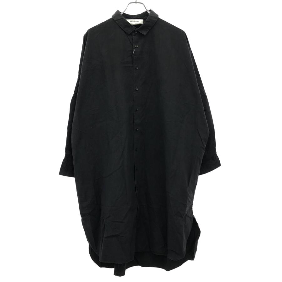 Veritecoeur（ヴェリテクール） ロングシャツ ブラック F ITAA147NZLAO 
