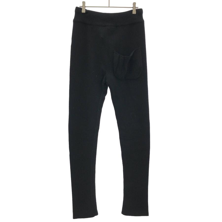 HAIDER ACKERMANN ハイダーアッカーマン カシミヤウールニットイージーパンツ  ブラック S HAIDER ACKERMANN（ハイダー アッカーマン） カシミヤウールニット