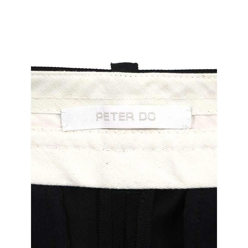 PETER DO ピータードゥー 19AW タキシードスラックスパンツ ブラック 