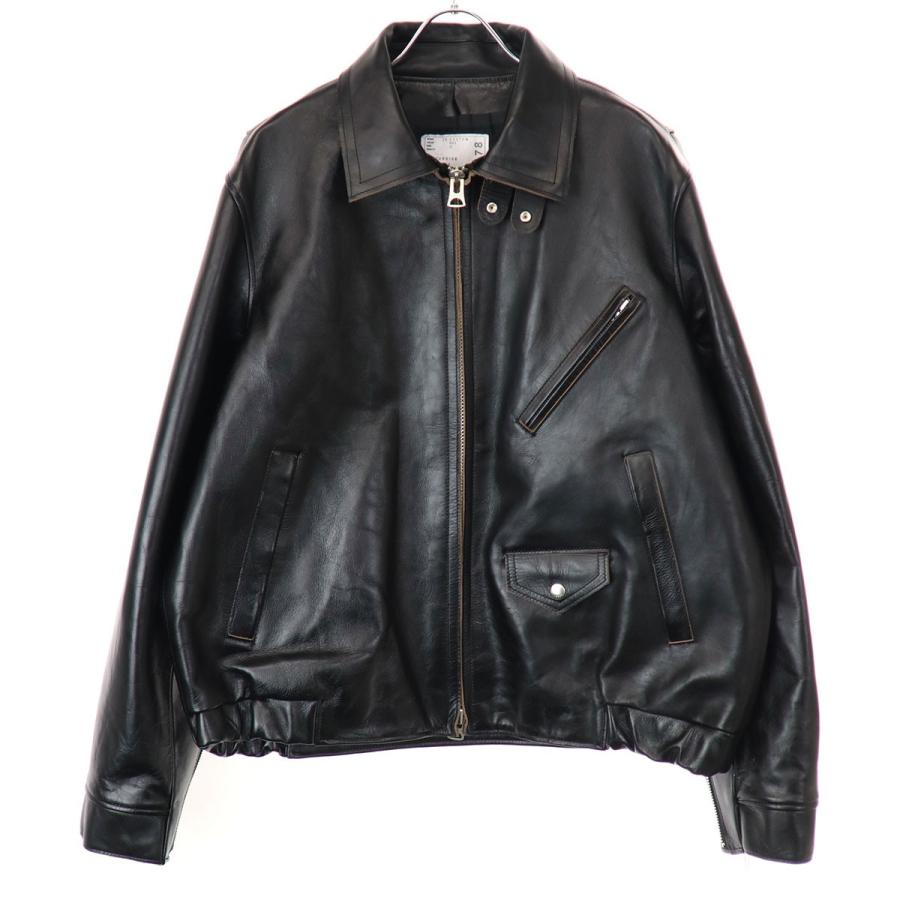 sacai（サカイ） 25SS Leather Jacket レザージャケット 25-03578M