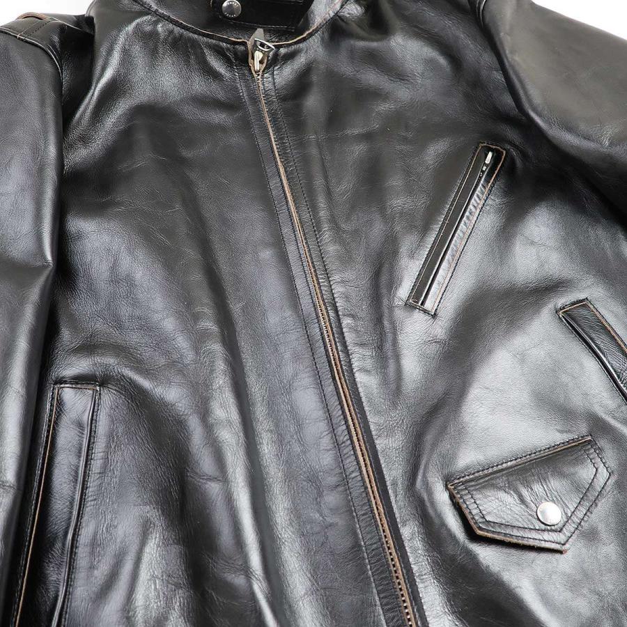 sacai 25ss レザージャケット leather Jacketサイズ4 sacai（サカイ） 25SS LEATHER JACKET マルチポケット ジップアップ