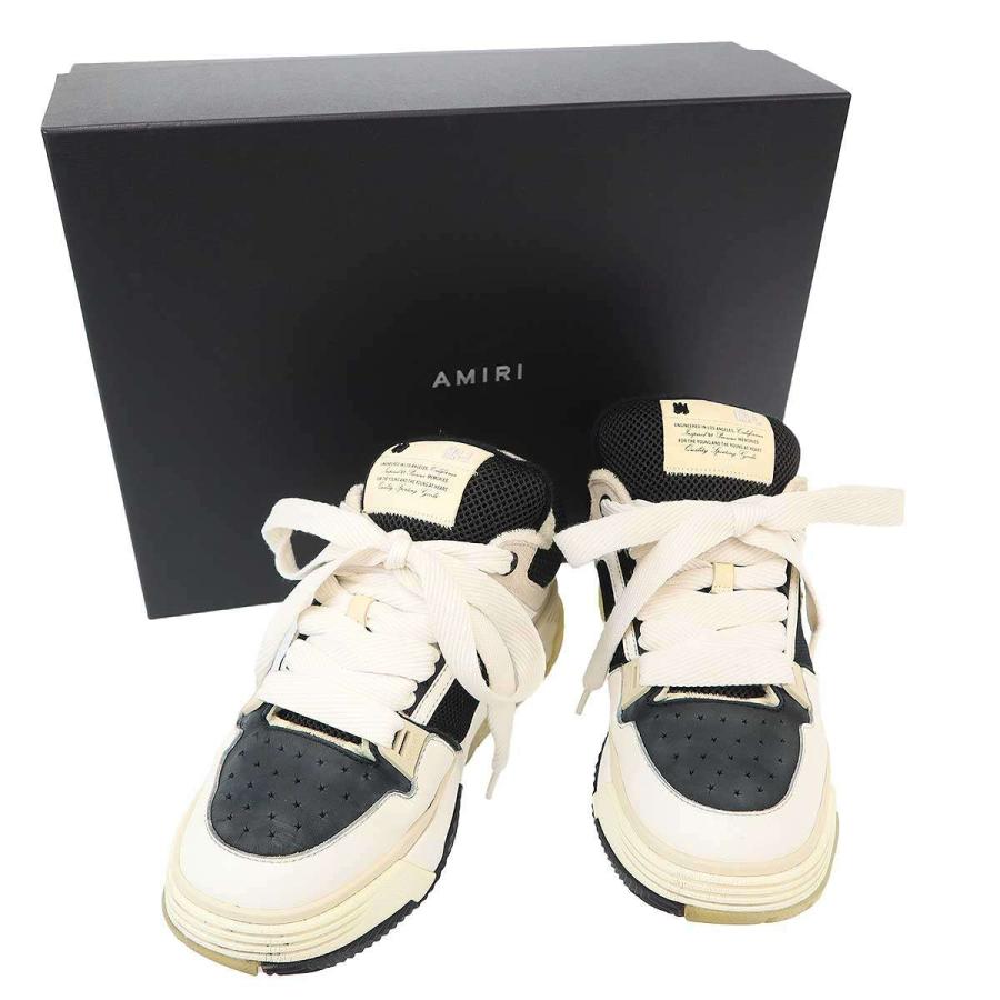 AMIRI（アミリ） MA-1 スニーカー SS23MFS012-111 ブラック ホワイト