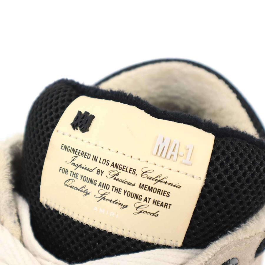 AMIRI（アミリ） MA-1 スニーカー SS23MFS012-111 ブラック ホワイト