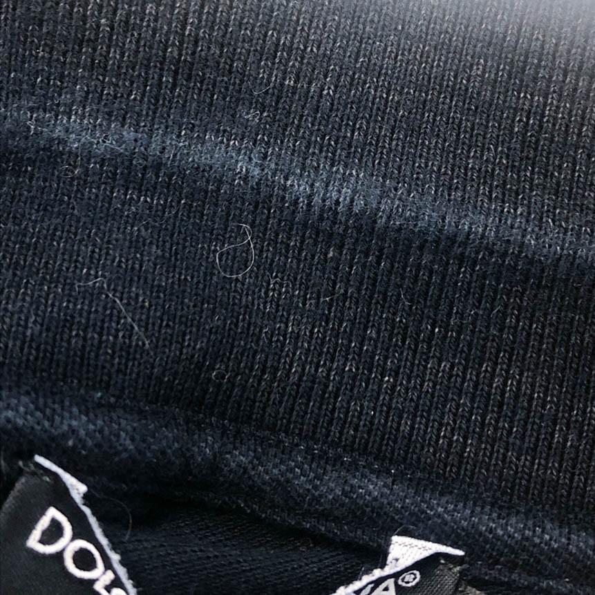 DOLCE&GABBANA ドルチェ＆ガッバーナ エンブレム刺繍 ポロシャツ