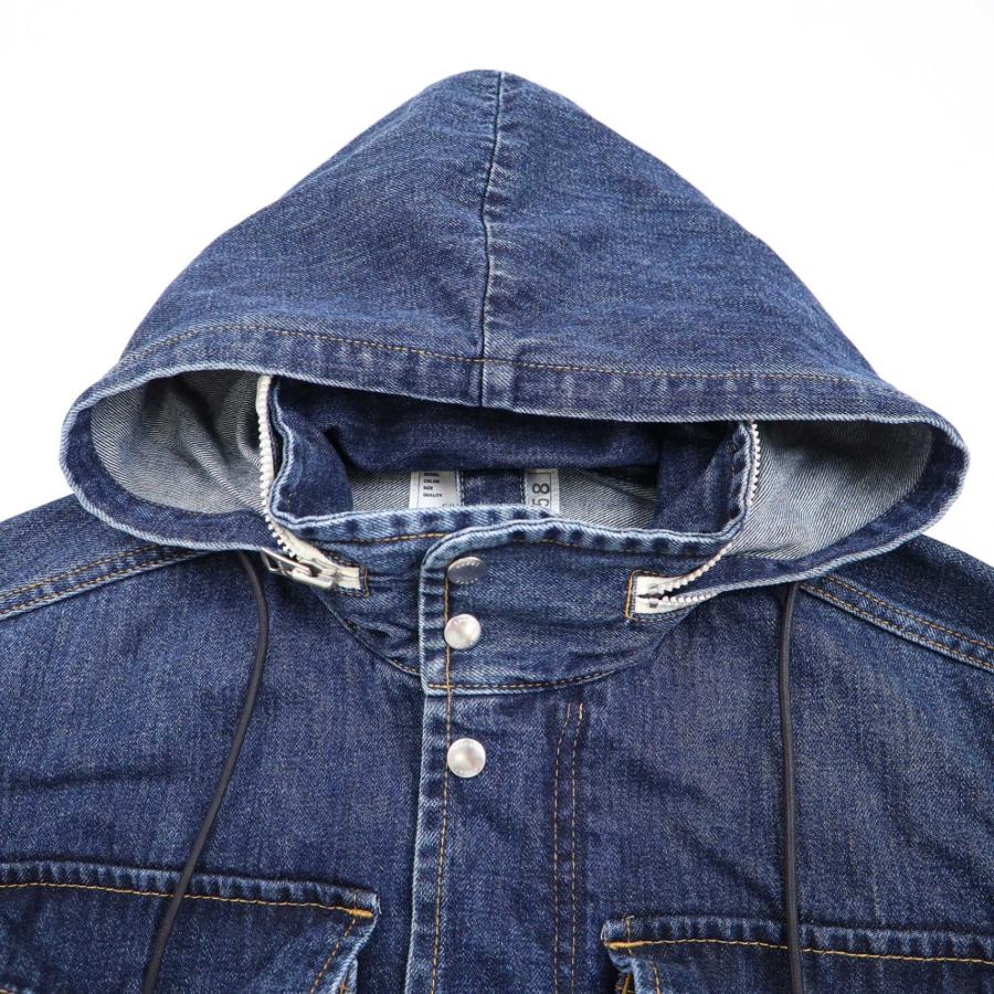 sacai サカイ 23AW Denim Blouson Coat デニムブルゾンコート 23 sacai サカイ 23AW Denim Blouson Coat デニムブルゾンコート 23