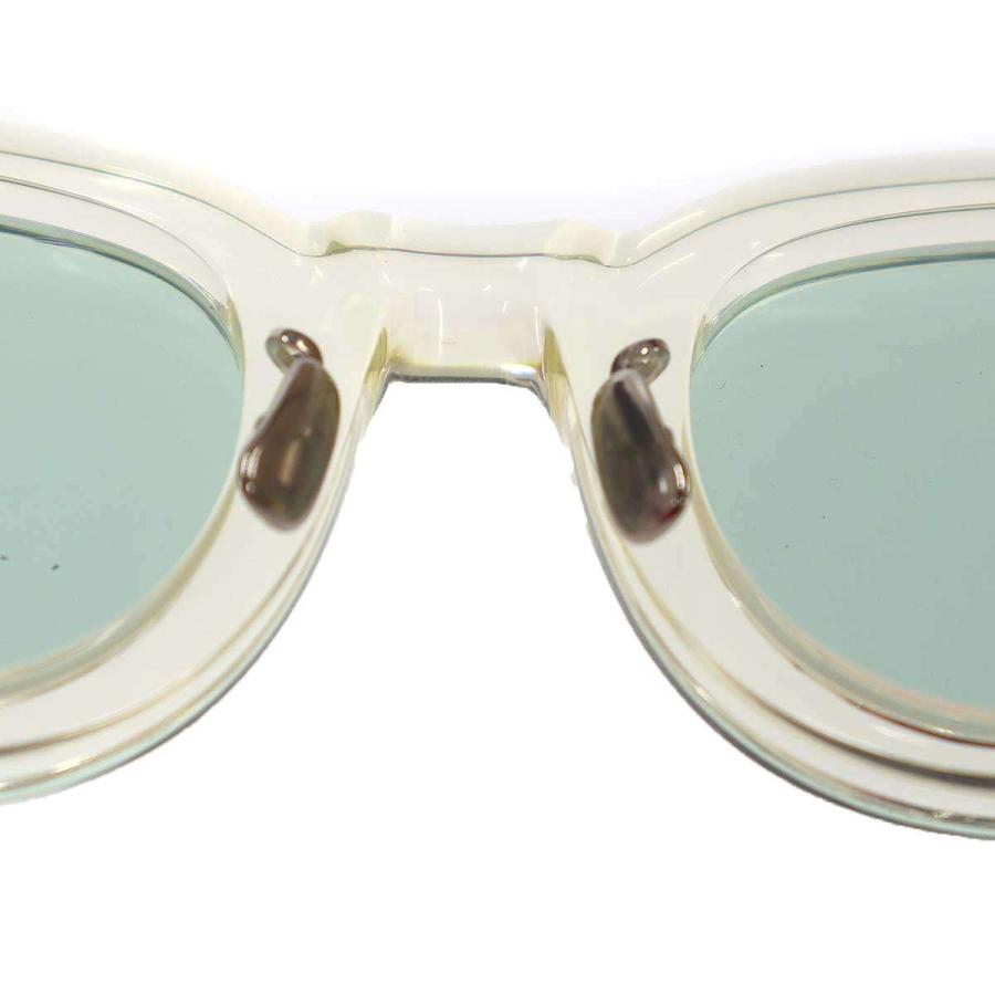 極美品 EYEVAN7285 アイヴァン 754クリアフレーム サングラス 眼鏡 EYEVAN（アイヴァン） EYEVAN 7285 アイヴァン7285 369 クリアフレーム