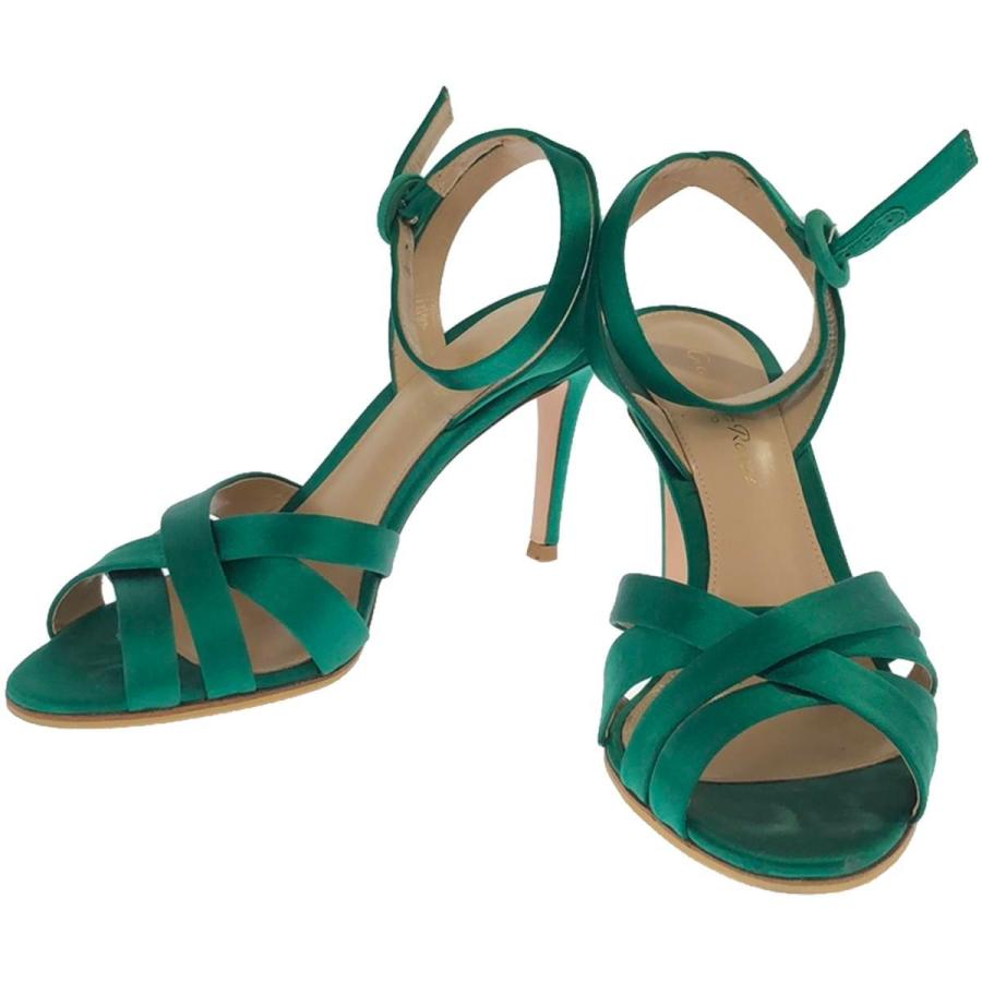 Gianvito Rossi ジャンヴィト ロッシ RASO クロスストラップピンヒール  