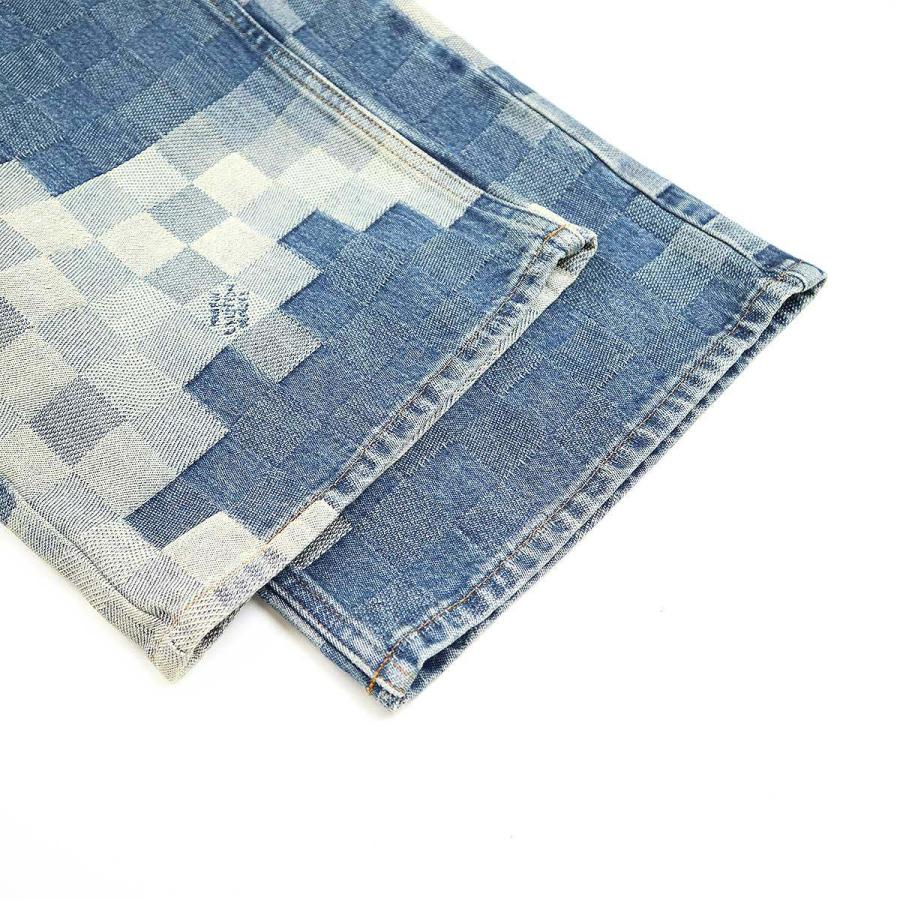 LOUIS VUITTON ルイヴィトン 24SS ダミエデニムスケートデニムパンツ