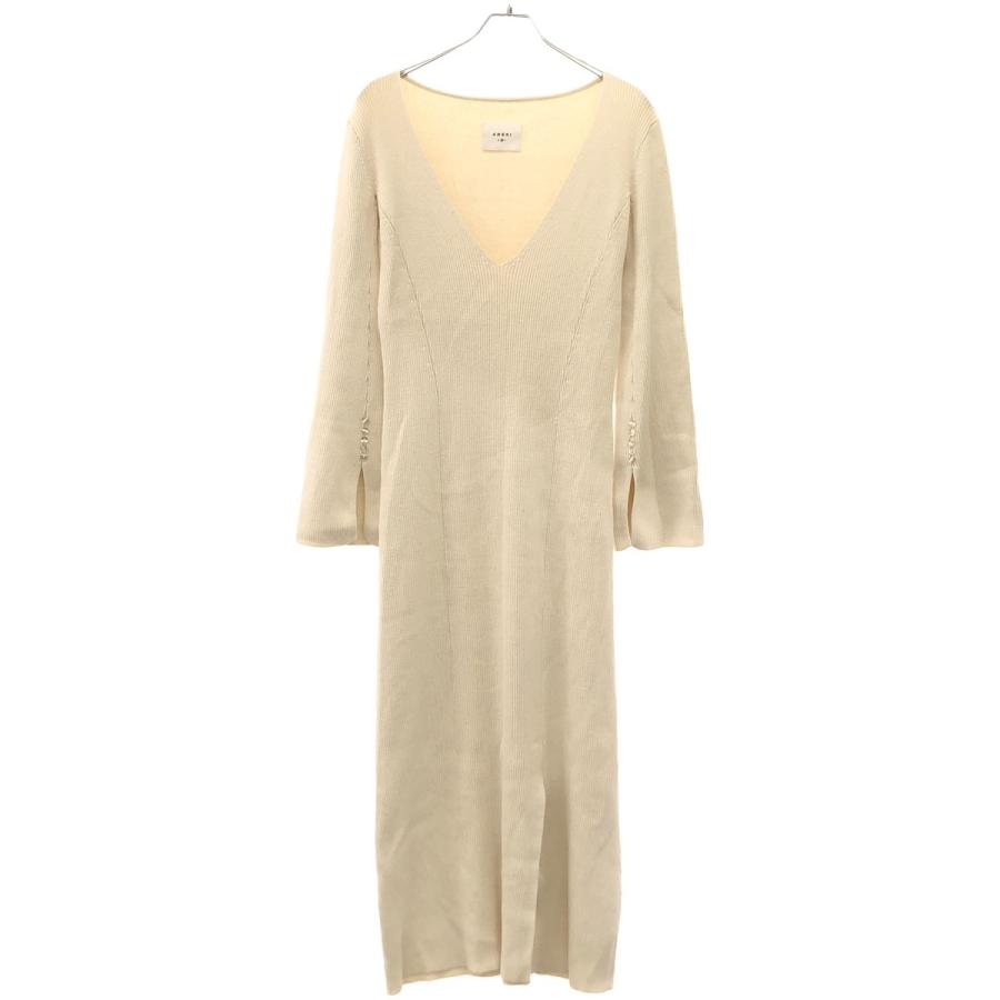 ameri ニットワンピース Ameri（アメリ） 22AW AMERICAN SLEEVE LAYERED KNIT DRESS アメリカン