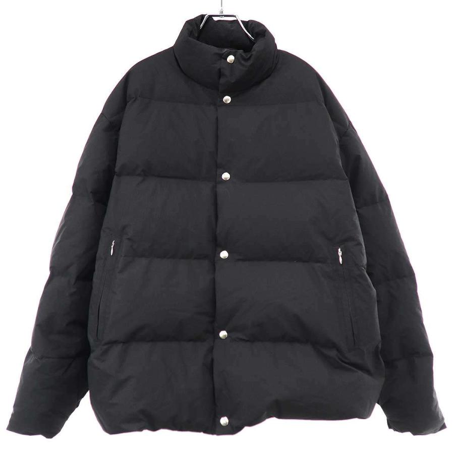 COMOLI 24AW ナイロン ダウンジャケット 黒 1 最終）24AW comoli コモリ ダウンジャケット ブラック サイズ1 COMOLI