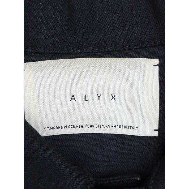 1017 ALYX 9SM（アリクス） ALYX BLACK DENIM JACKET バックプリント