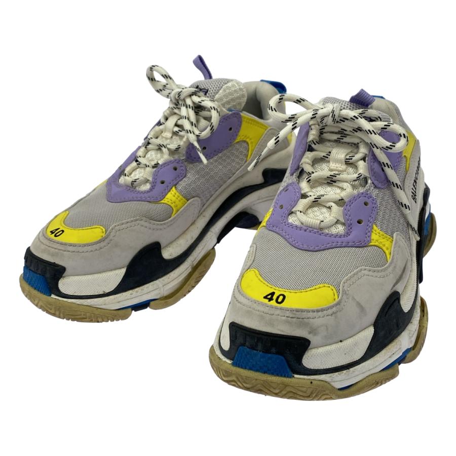 バレンシアガ  TRIPLE S TRAINERS トリプルエスレースアップスニーカー メンズ 40 バレンシアガ TRIPLE S TRAINERS トリプルエスレースアップスニーカー