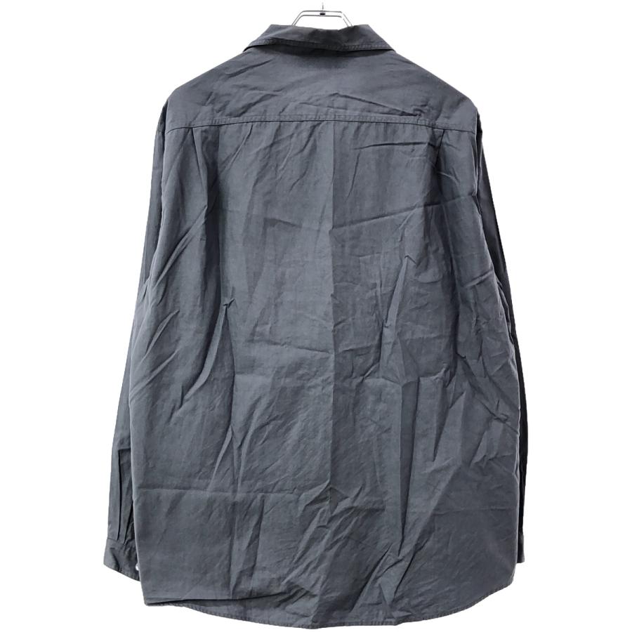 AURALEE 半袖シャツ 22SS ブルーグレー（UR TECH』ネルバンドカラー  