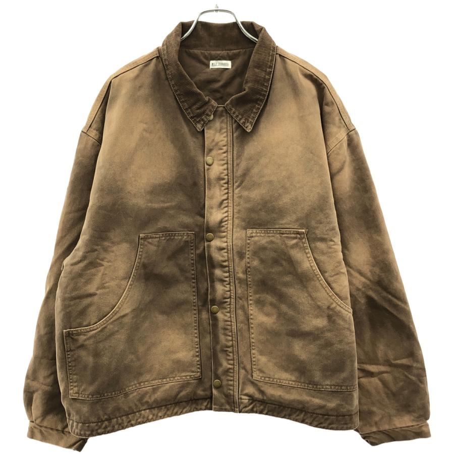 WILLY CHAVARRIA フェード ワークジャケット ブラウン WILLY CHAVARRIA