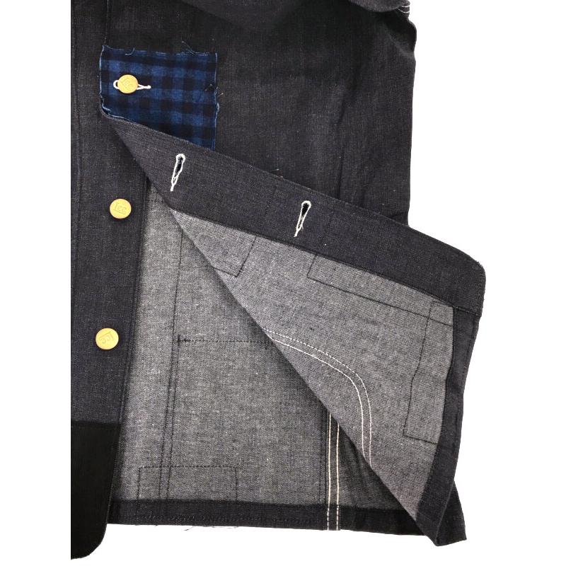 Chah × Lee チャーチャー リー 23AW PACTHED BEER JKT リジットデニム  