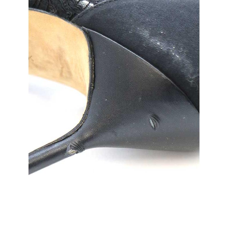 MANOLO BLAHNIK マノロブラニク レース パンプス 未使用 38 MANOLO BLAHNIK マノロブラニク レースパンプス ブラック 38 1/2