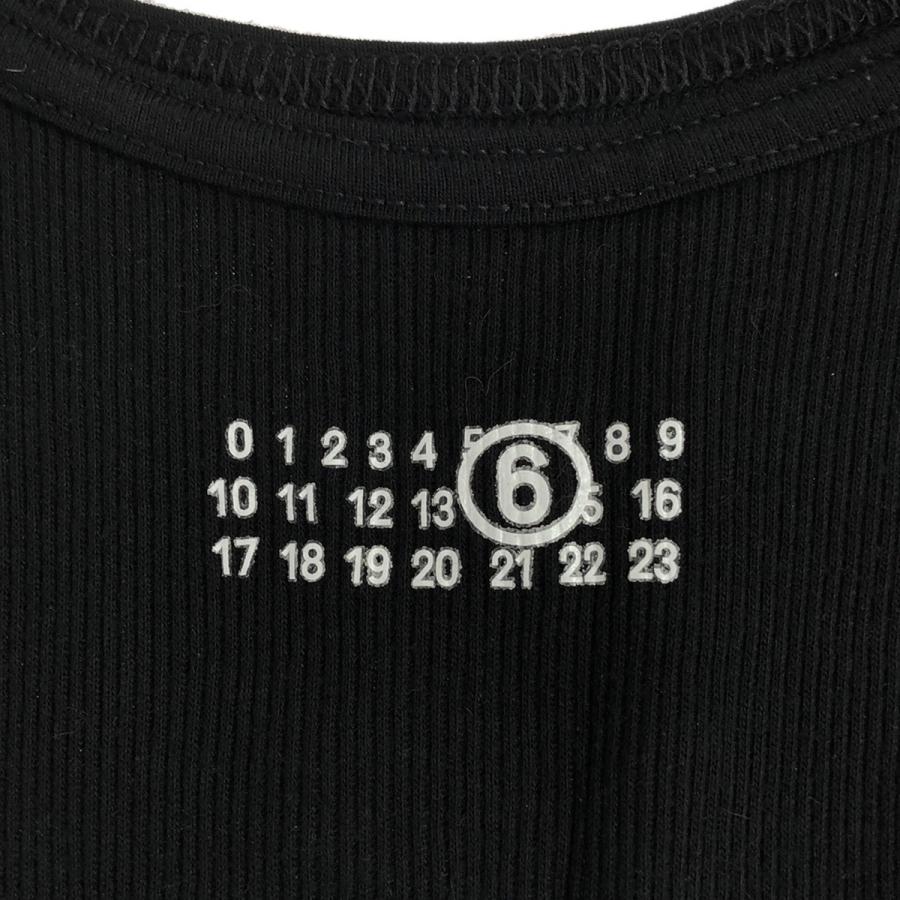 Supreme x MM6 Maison Margiela タンクトップ　黒　S Maison Margiela Supreme × MM6 シュプリーム エムエムシックス