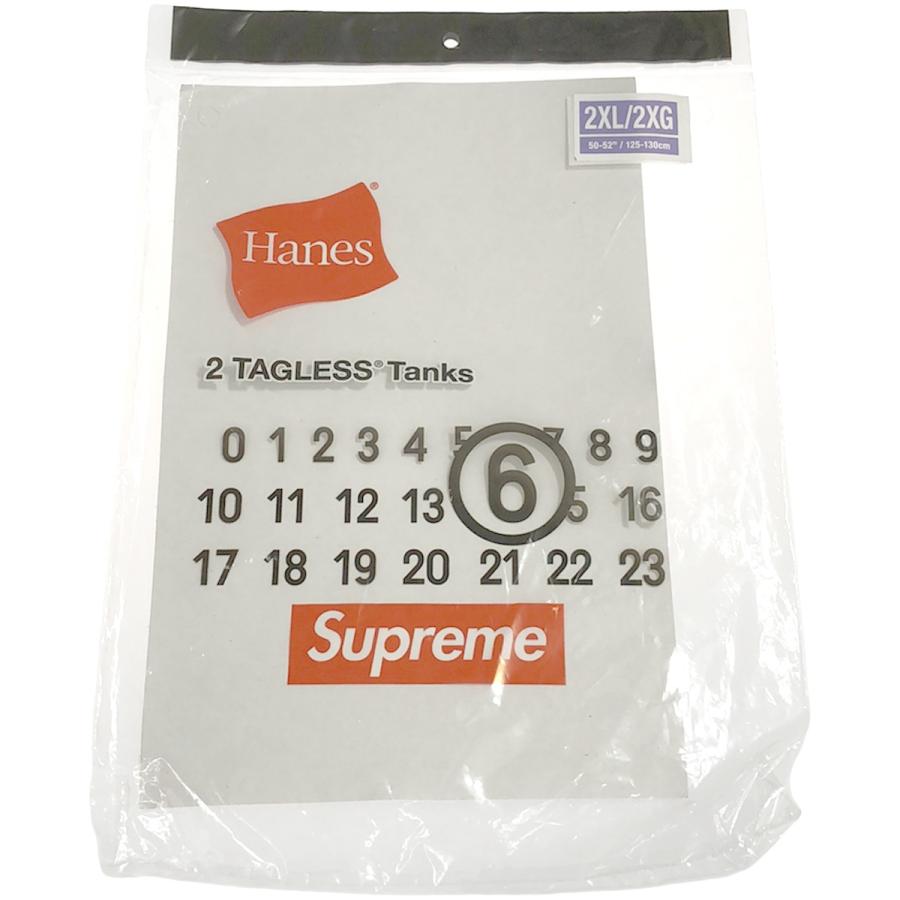 supreme MM6 マルジェラ シュプリーム タンクトップ 新品未使用 Supreme®/MM6 Maison Margiela/Hanes® Tagless Tank Top (1 Pack