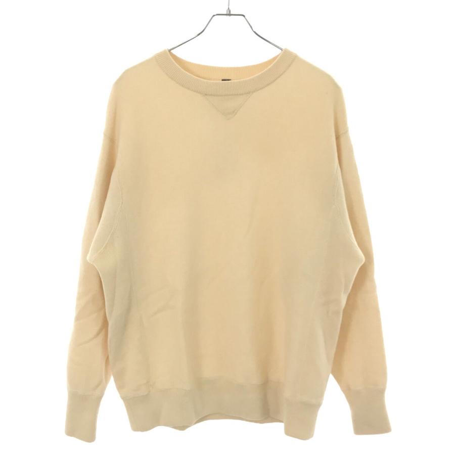 ハラダマニア ウールカシミヤクルーネックニットセーター 32-234-12 