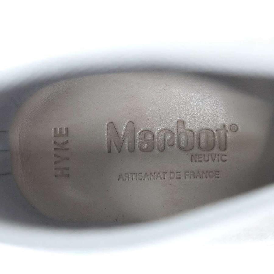 HYKE×Marbot ハイク×マルボー 22AW belt shoes ウルトラスウェード