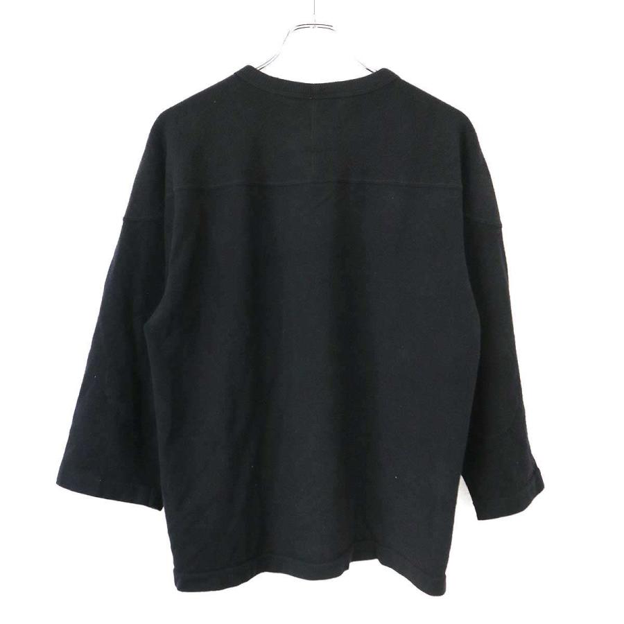 COMOLI コモリ 22AW ウールフットボールTシャツ W03-05011 COMOLI コモリ 22AW ウールフットボールTシャツ W03-05011