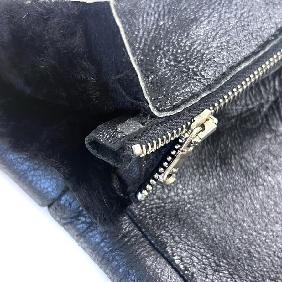 SPORTMAX（スポーツマックス） CODE ハイネックムートンレザー 
