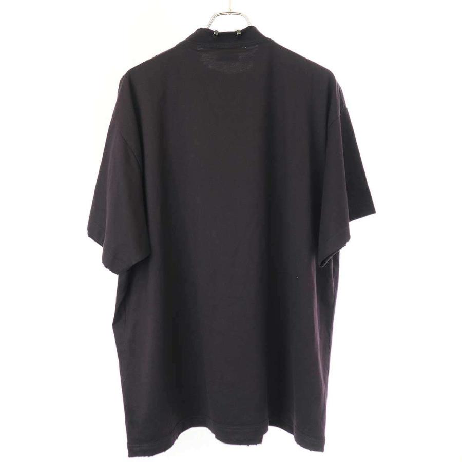 BALENCIAGA バレンシアガ 23AW Pierced T-Shirt ダメージ加工 BALENCIAGA バレンシアガ 23AW Pierced T-Shirt ダメージ加工