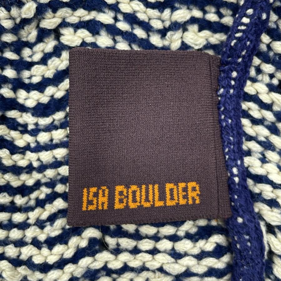ISA BOULDER イサ ボールダー ニットキャップ ブルー - ITAWV465OAKC