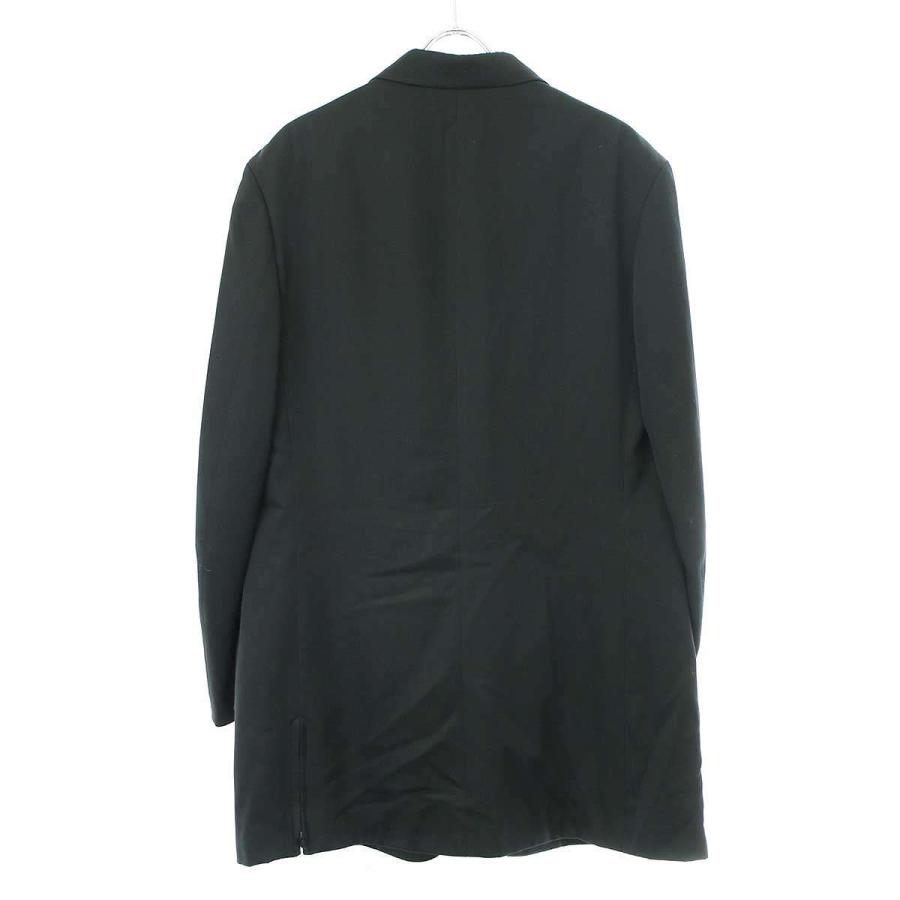 23AW yohji yamamoto pour homme ロングジャケット Yohji Yamamoto POUR HOMME ヨウジヤマモト プールオム 23AW FASTENER