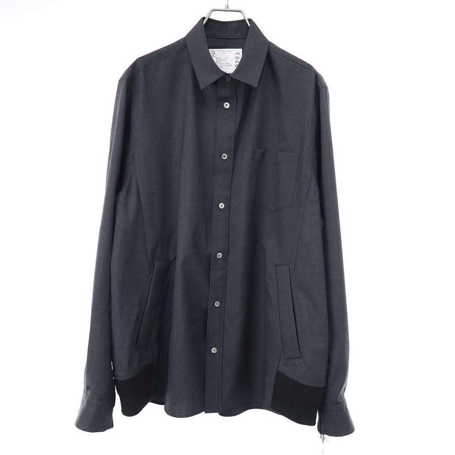 sacai（サカイ） 25AW Suiting Shirt スーチングシャツ 25-03882M