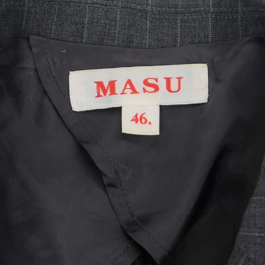 MASU 22aw Future jacket ジャケット 46 MASU(エムエーエスユー)のFUTURE LAYERED JACKET GRAYの通販｜PALETTE